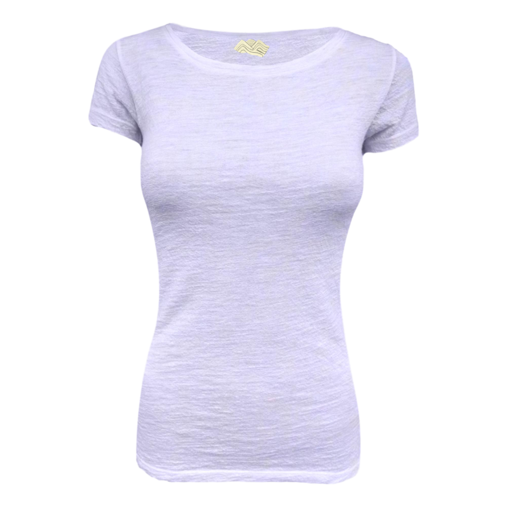 Women's lilac alpaca shirt