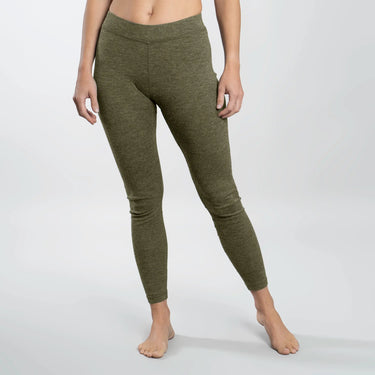 womens best active leggings lightweight color green