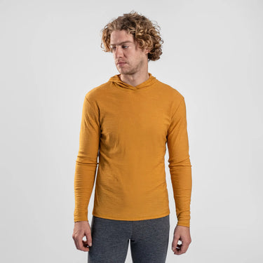 mens most comfortable sun hoodie color gold