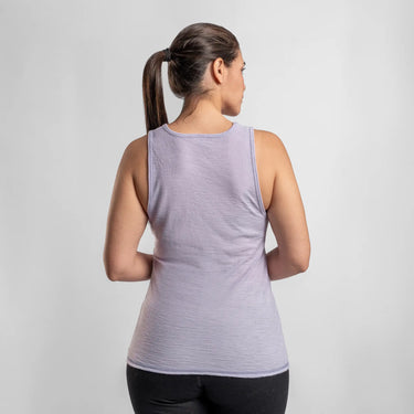 womens low impact dye running tank top ultralight color lilac