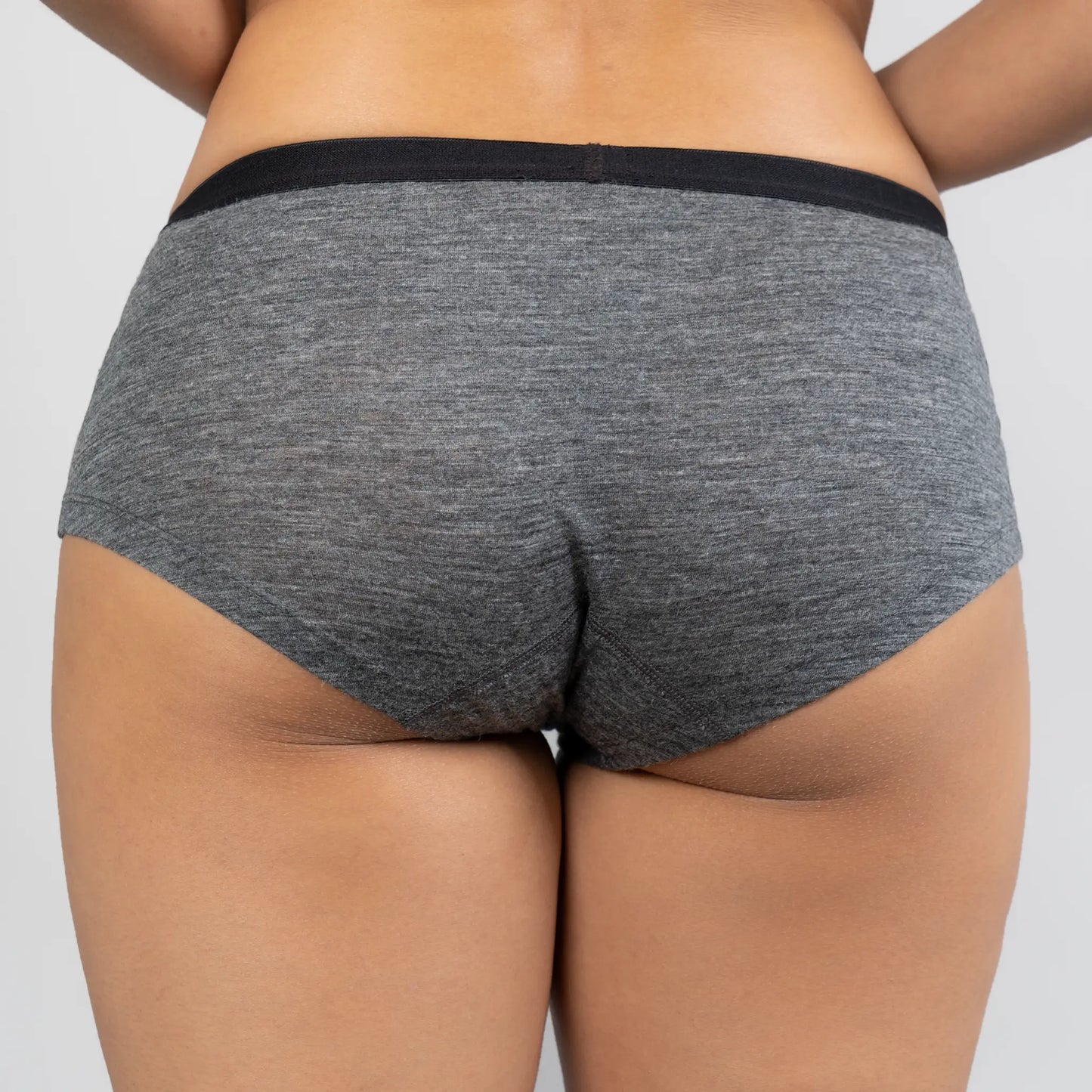  womens thermal wool panties ultralight color gray
